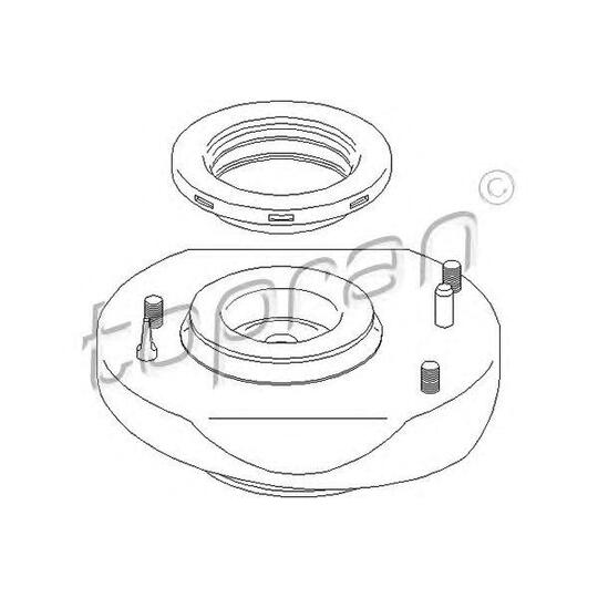 700 358 - Mc Pherson column cushion with bearing 