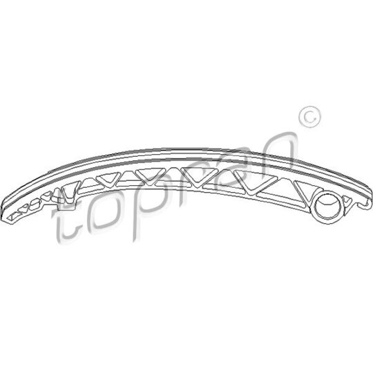 205 563 - Tensioner Guide, timing chain 