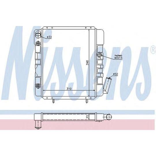 63974 - Radiaator, mootorijahutus 