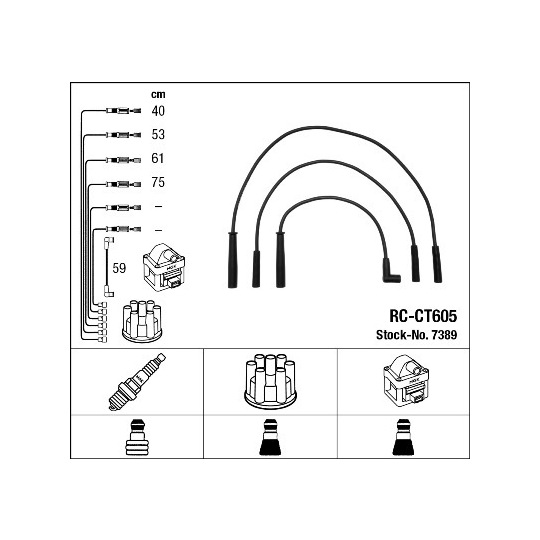 7389 - Ignition Cable Kit 