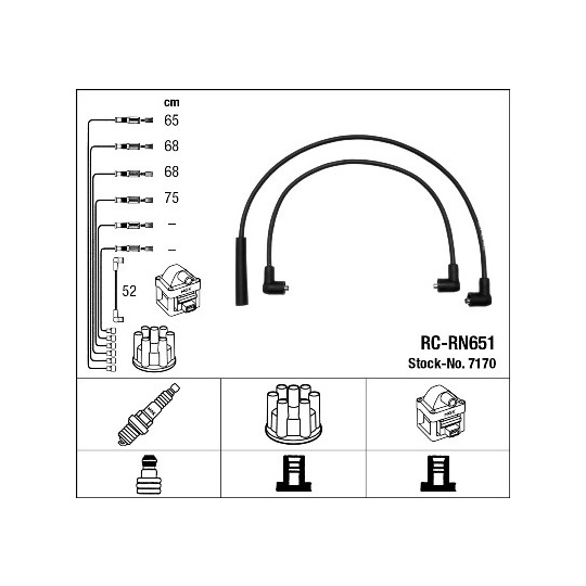 7170 - Ignition Cable Kit 