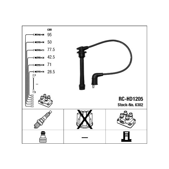 6302 - Ignition Cable Kit 