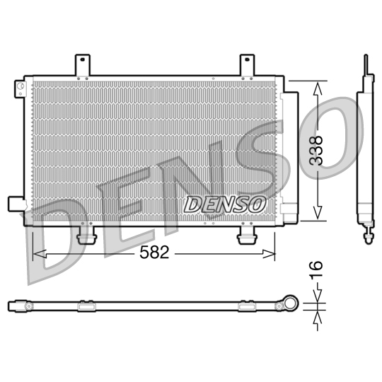 DCN47002 - Condenser, air conditioning 