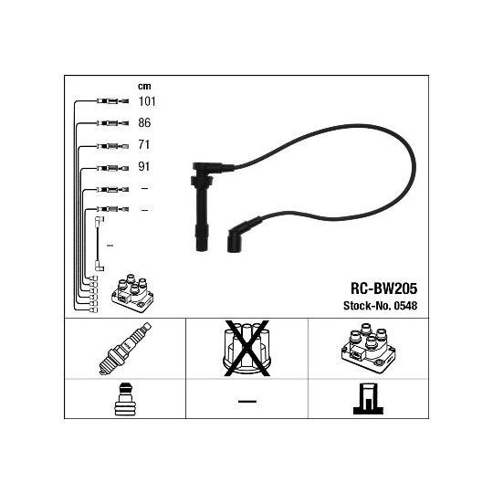 0548 - Ignition Cable Kit 