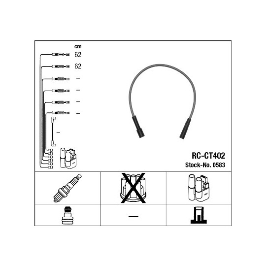 0583 - Ignition Cable Kit 