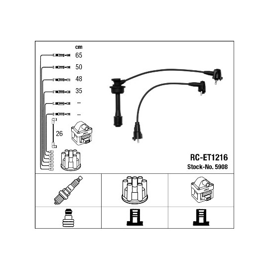 5908 - Ignition Cable Kit 