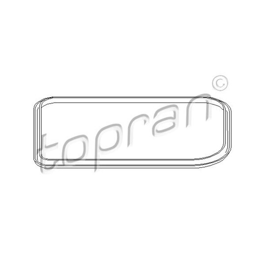 107 333 - Seal, automatic transmission oil pan 