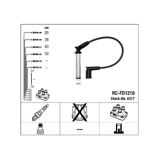 6317 - Ignition Cable Kit 