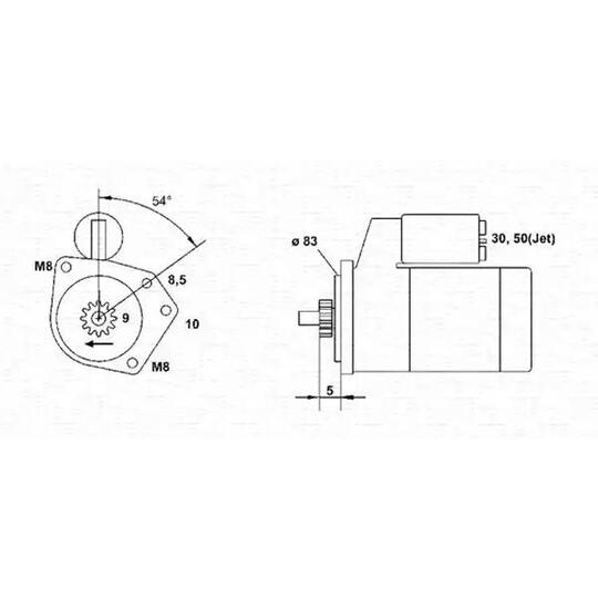 943253239010 - Startmotor 