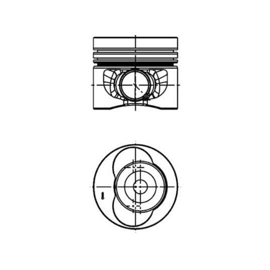 40 683 610 - Piston 