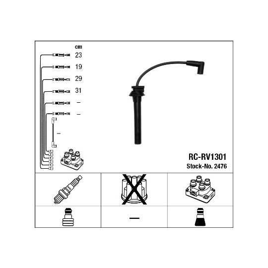2476 - Ignition Cable Kit 