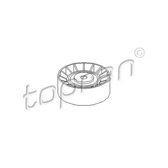 500 252 - Deflection/Guide Pulley, v-ribbed belt 