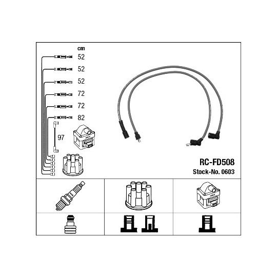0603 - Ignition Cable Kit 
