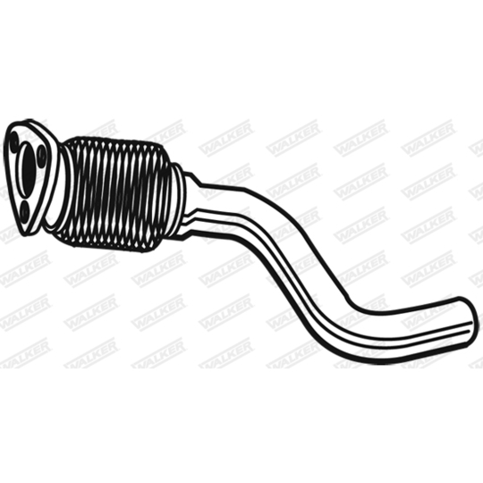 09945 - Corrugated Pipe, exhaust system 