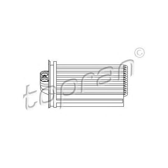 207 467 - Heater, interior heating 