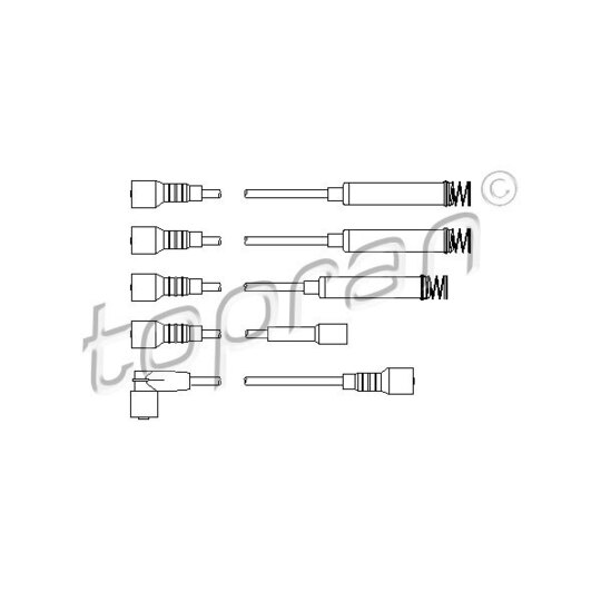 202 523 - Ignition Cable Kit 