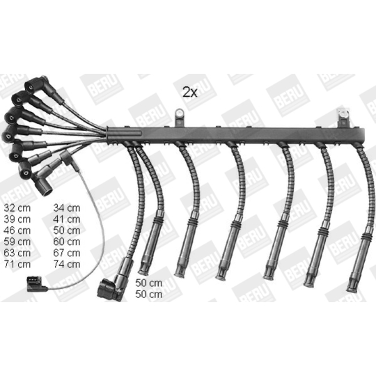 ZEF 1176 - Ignition Cable Kit 