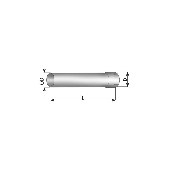 93110 - Exhaust Pipe, universal 