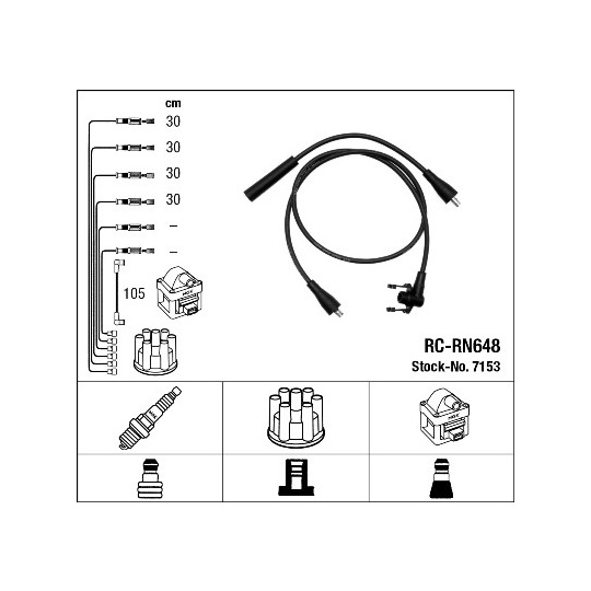 7153 - Ignition Cable Kit 
