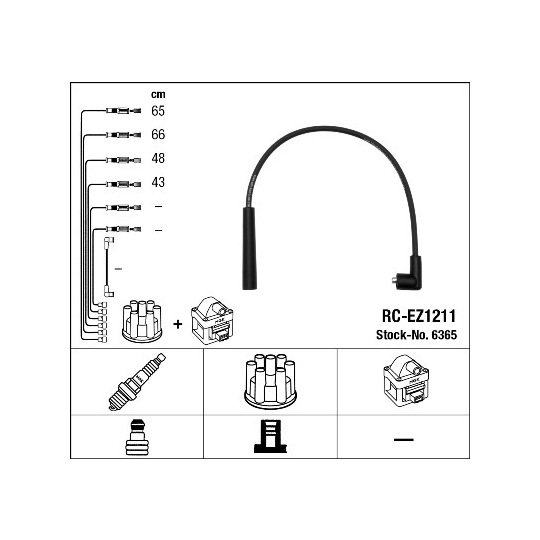 6365 - Ignition Cable Kit 