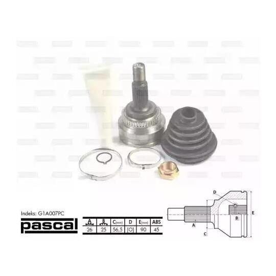 G1A007PC - Joint Kit, drive shaft 