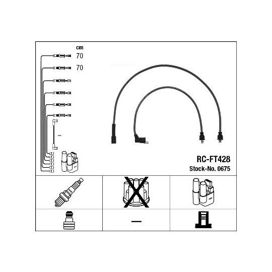 0675 - Ignition Cable Kit 