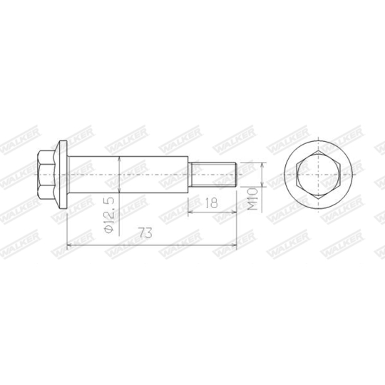 83149 - Bult, avgassystem 