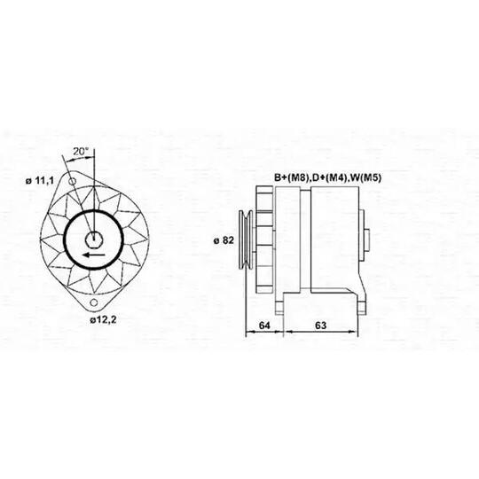 943357801010 - Alternator 