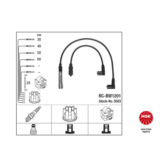 5503 - Ignition Cable Kit 