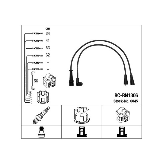 6045 - Ignition Cable Kit 