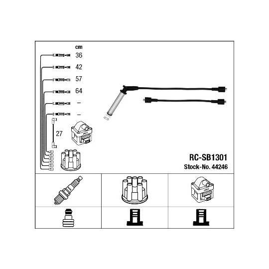 44246 - Ignition Cable Kit 