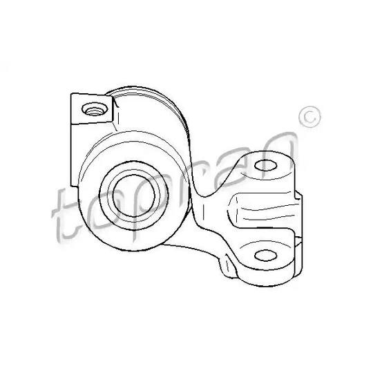 722 679 - Holder, control arm mounting 