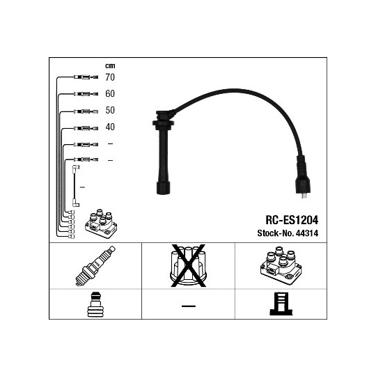 44314 - Ignition Cable Kit 
