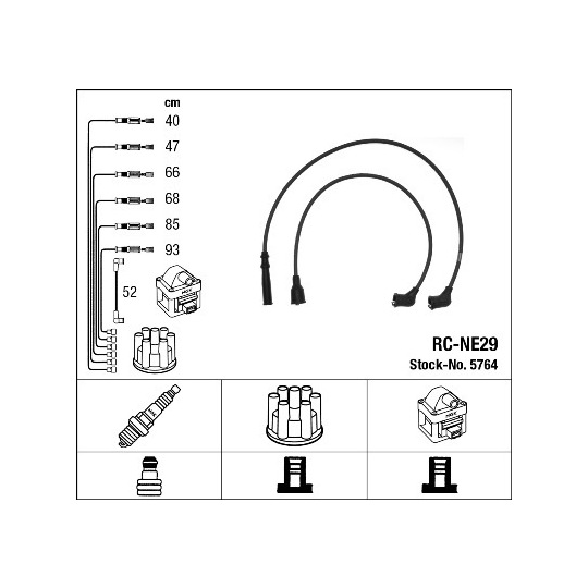 5764 - Ignition Cable Kit 