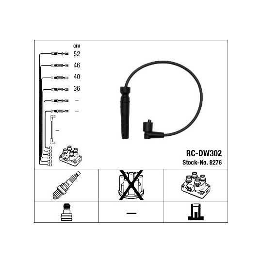 8276 - Ignition Cable Kit 