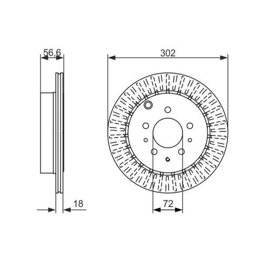 0 986 479 757 - Brake Disc 