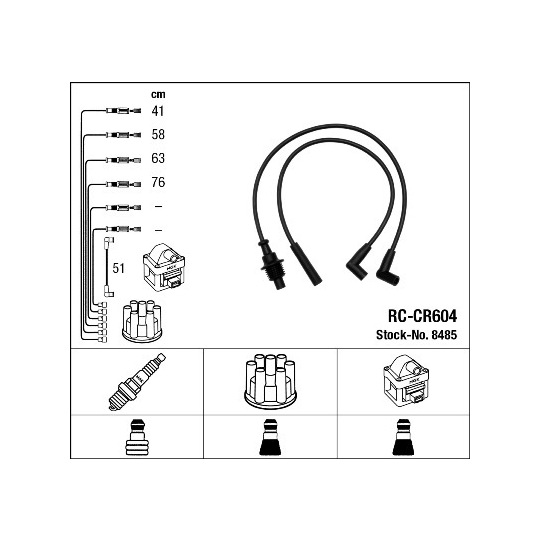 8485 - Ignition Cable Kit 