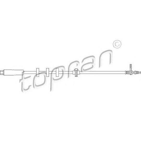 720 890 - Flexible brake pipe 