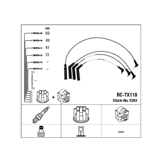 5383 - Ignition Cable Kit 