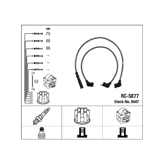 8047 - Ignition Cable Kit 