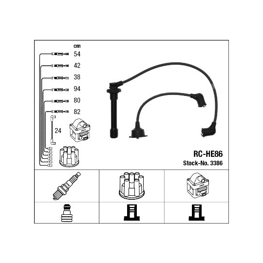 3386 - Ignition Cable Kit 