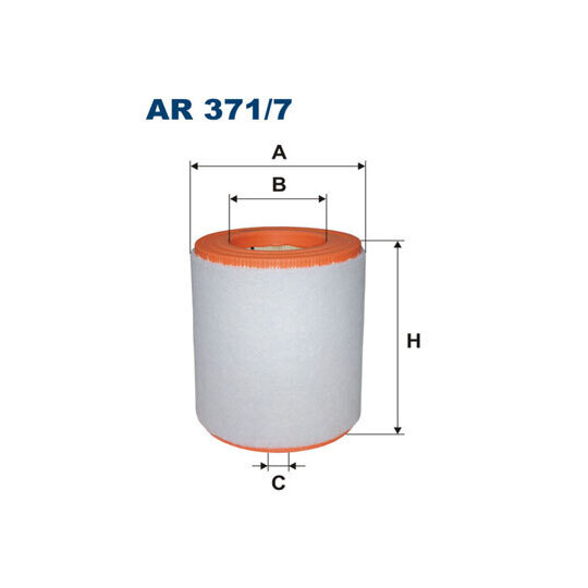 AR 371/7 - Air filter 