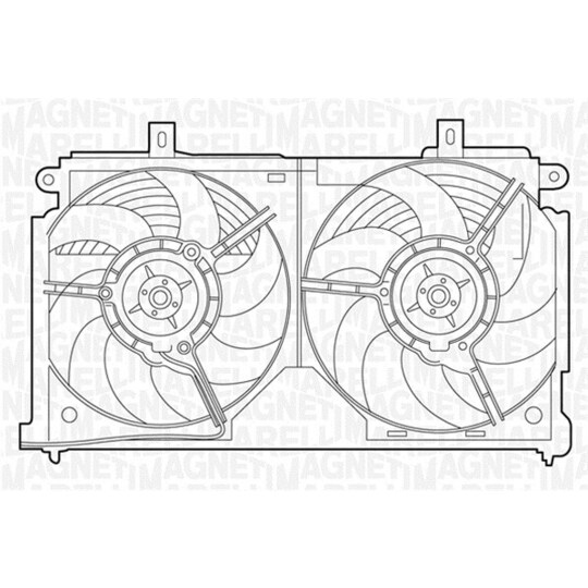 069422374010 - Fan, radiator 
