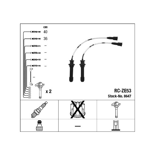 8647 - Ignition Cable Kit 