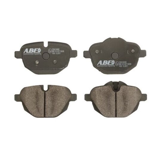 C2B024ABE - Brake Pad Set, disc brake 