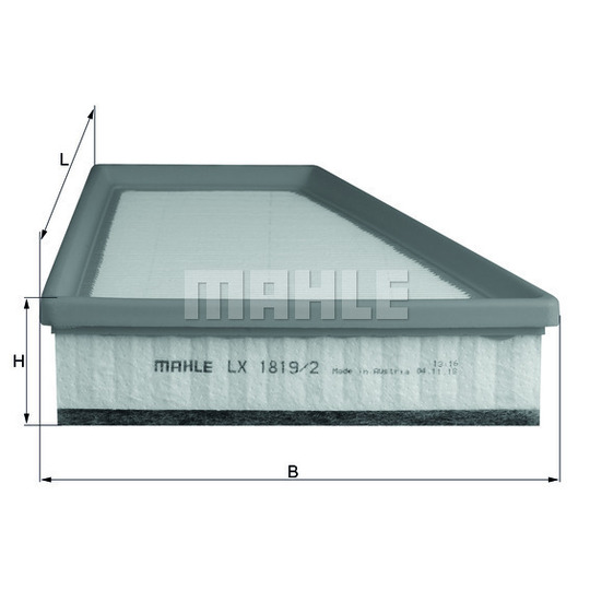 LX1819/2 - Air filter 