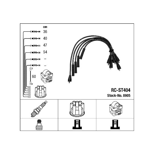 0905 - Ignition Cable Kit 