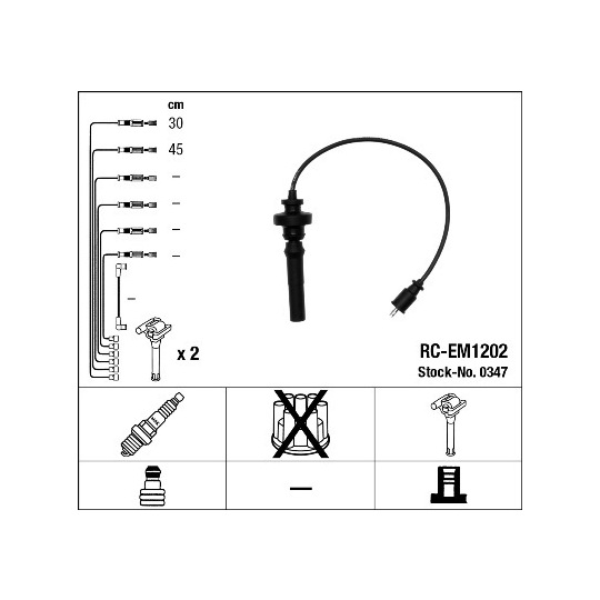 0347 - Ignition Cable Kit 