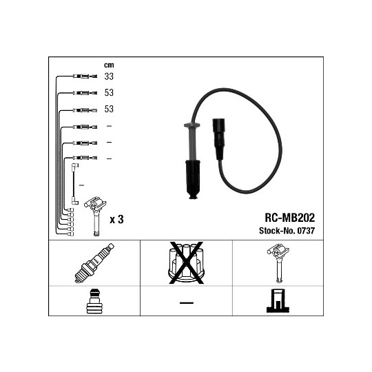 0737 - Ignition Cable Kit 