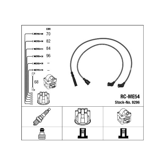 9296 - Ignition Cable Kit 